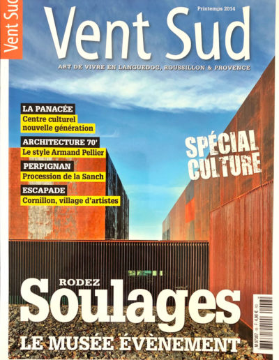 Couverture Magazine Vent Sud
